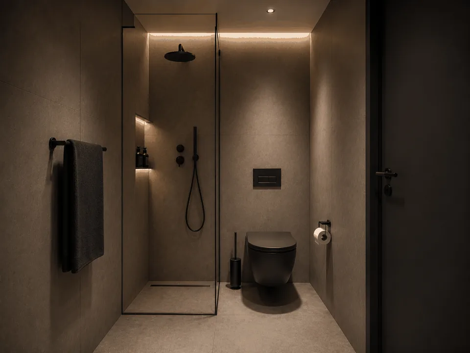 Douche et WC